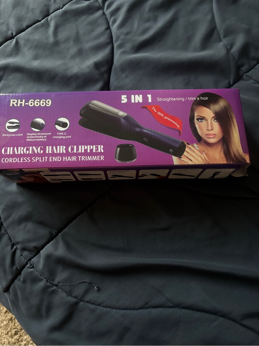 5-in-1 Charging Hair Clipper - white